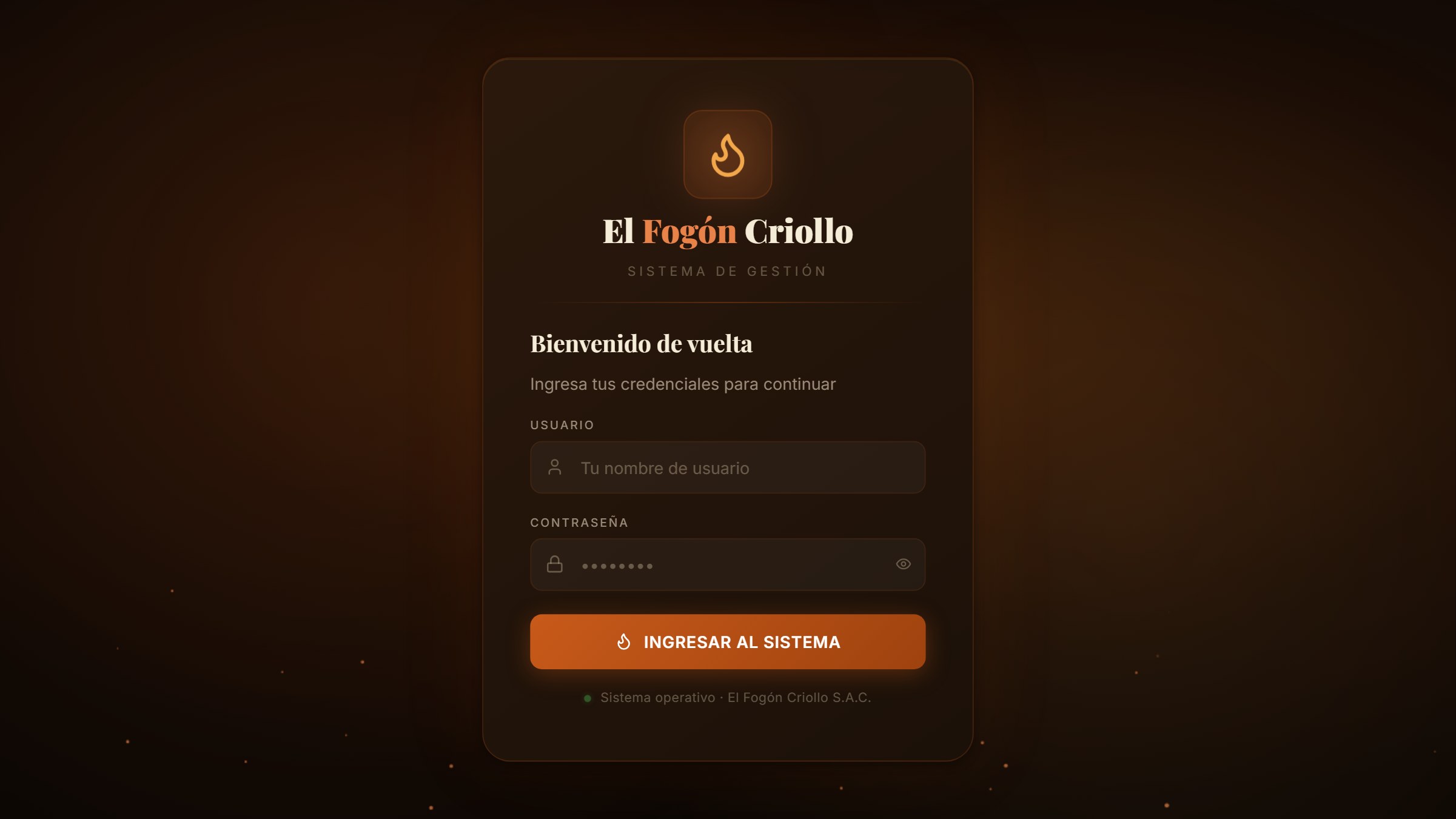 Captura de Fogón Criollo